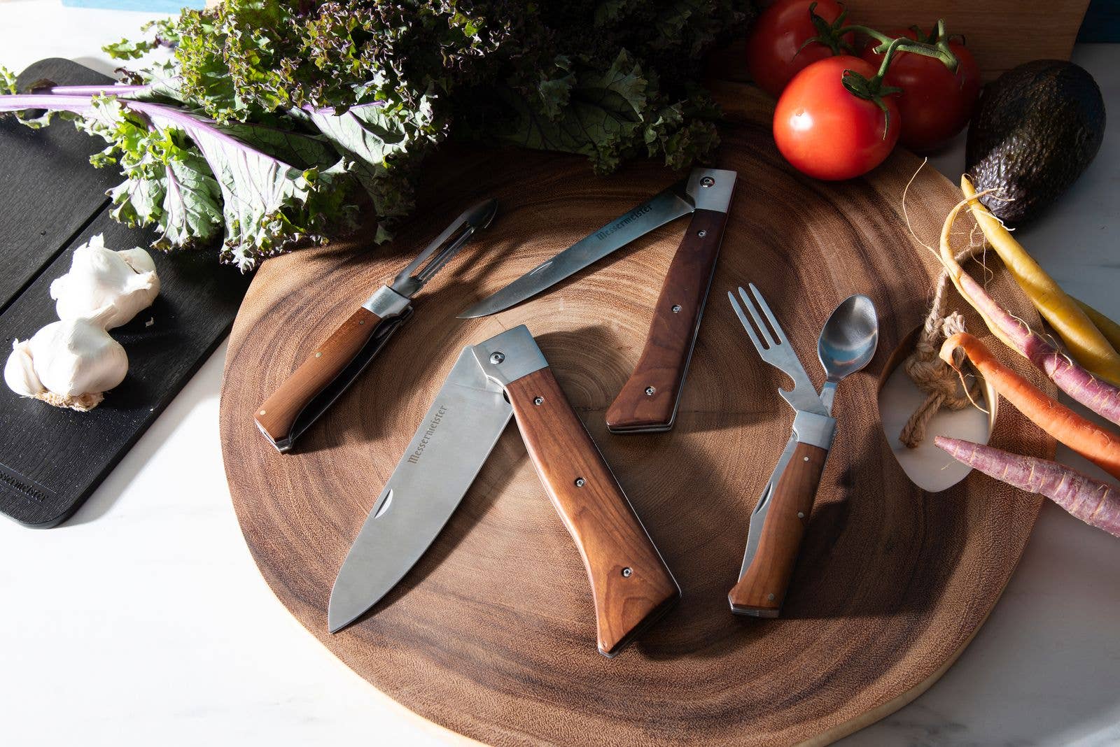 Adventure Chef 6 Piece Camping Set / Maple Messermeister