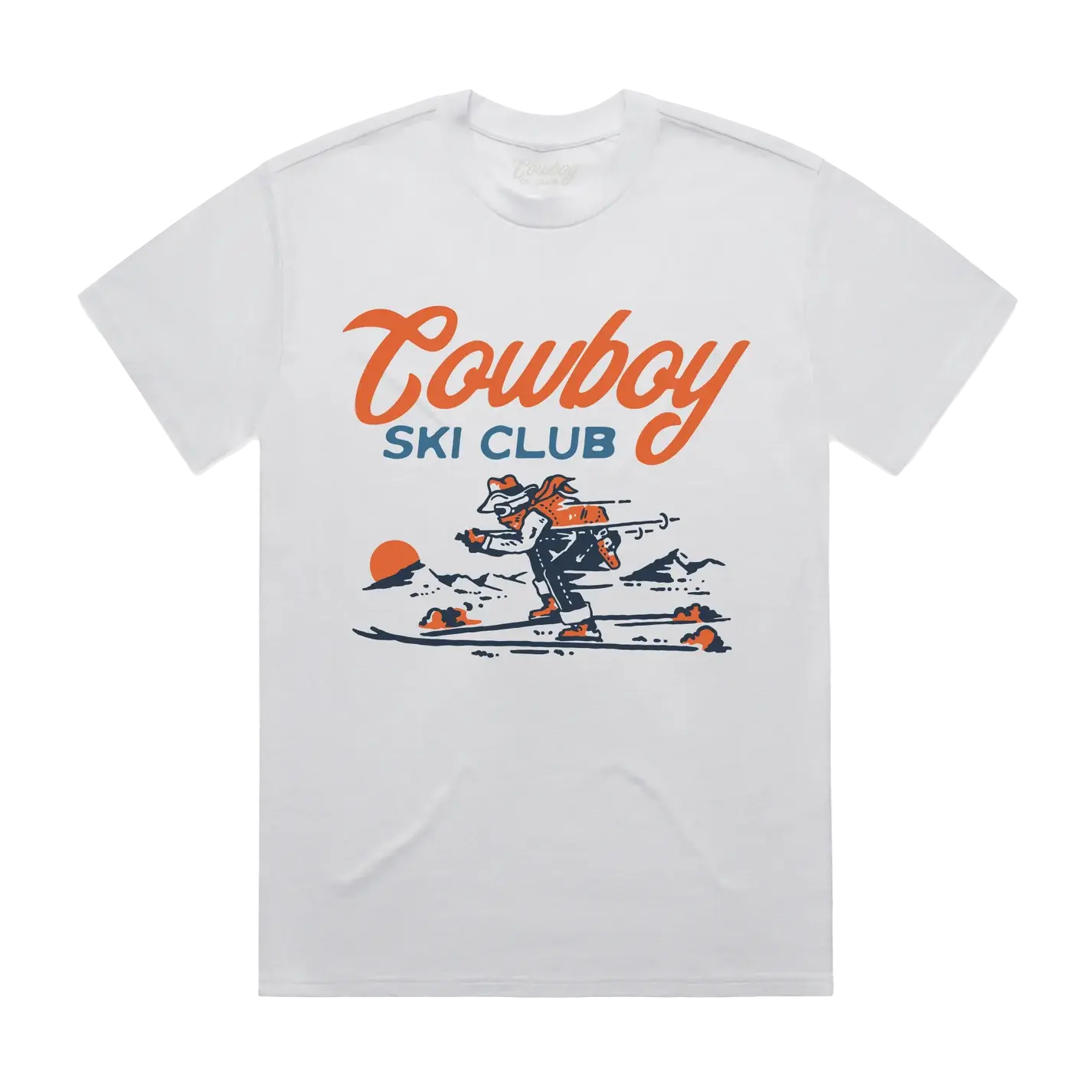 Cowboy Ski Club Resort Cowboy Oversized Tee Cowboy Ski Club