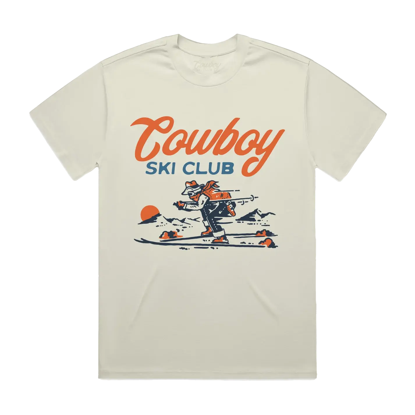 Cowboy Ski Club Resort Cowboy Oversized Tee Cowboy Ski Club