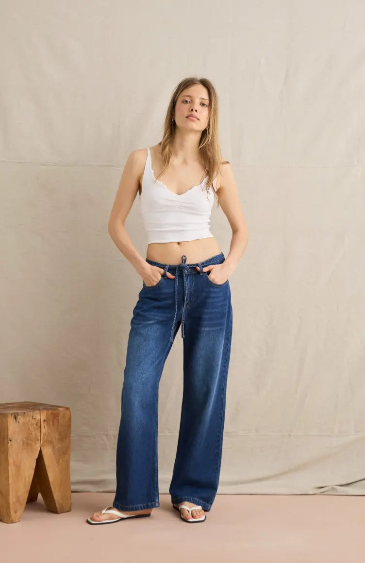 Rhythm Charlie Low Rise Denim Jean Rhythm