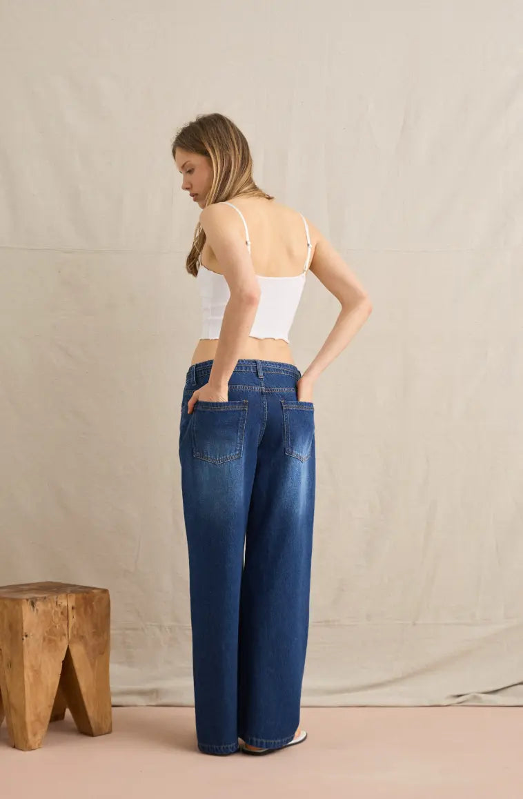 Rhythm Charlie Low Rise Denim Jean Rhythm