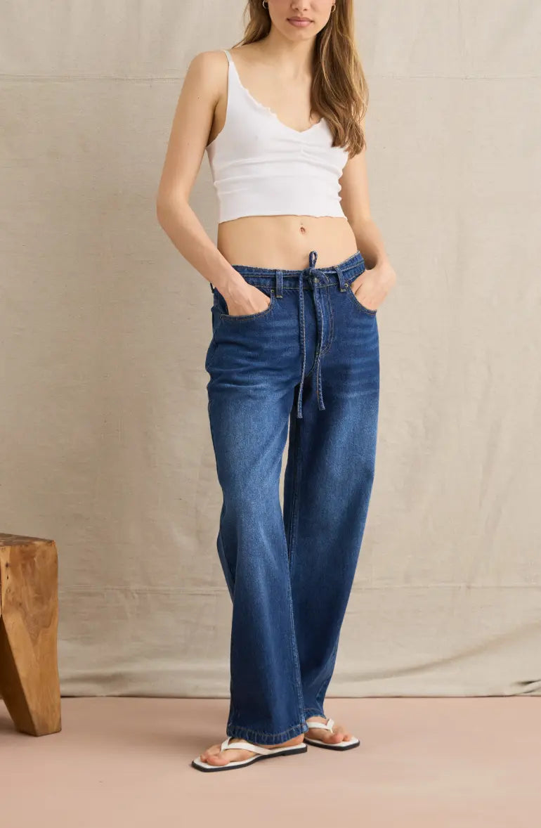 Rhythm Charlie Low Rise Denim Jean Rhythm