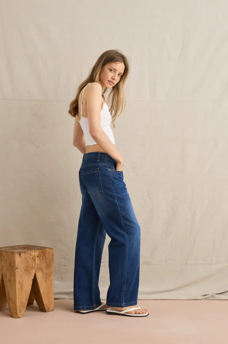 Rhythm Charlie Low Rise Denim Jean Rhythm